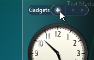 opening gadgets screenshot