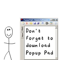 Popup Pad