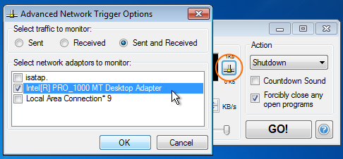 network options