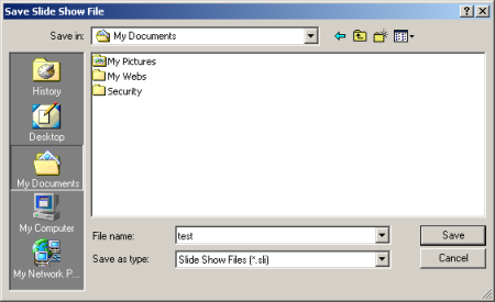Dialog Resized Screenshot